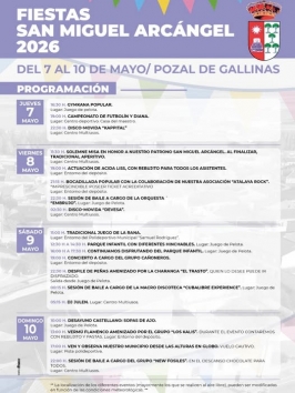 Fiestas de San Miguel Arcángel en Pozal de Gallinas