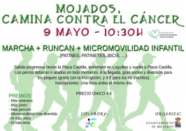"Camina contra el cáncer" en Mojados