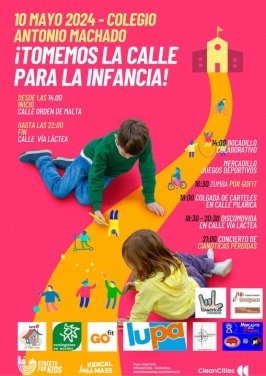 "La calle para la infancia" en Valladolid