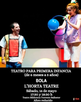 L´Horta Teatre presenta "Bola" en Salamanca L´Horta Teatre presenta "Bola" en Salamanca