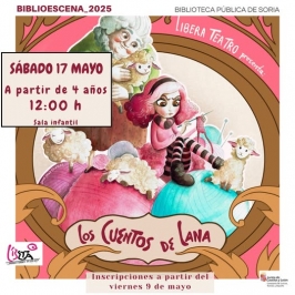 Líbera Teatro presenta "Cuentos de lana" en Soria