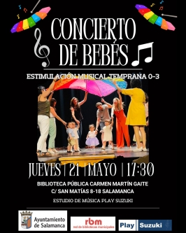 Concierto de bebés en Salamanca