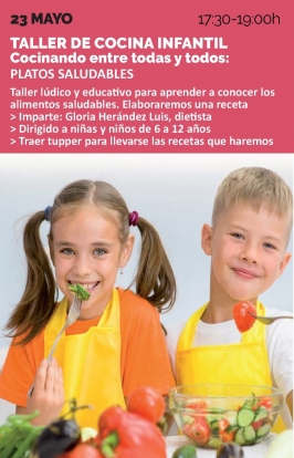 "Taller de cocina infantil" en el Centro Municipal de Igualdad