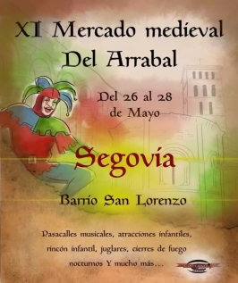XI Mercado Medieval del Arrabal en Segovia 