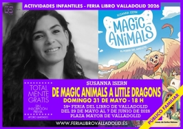 "The magic dragons a little dragons" en la Feria del Libro de Valladolid