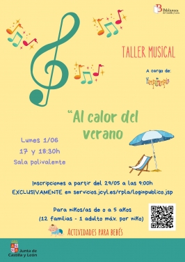 Taller musical "Al calor del verano" 