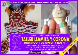 Taller "Llamita y corona" con Asociación Cultural Peruana