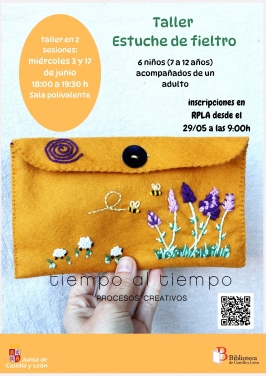 Talleres creativos en familia en la Biblioteca Publica de Castilla y León