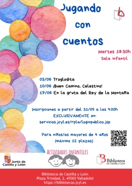 “Jugando con cuentos” en la Biblioteca Publica de Castilla y León
