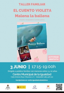 Taller "Malena la ballena" en el Centro Municipal de Igualdad