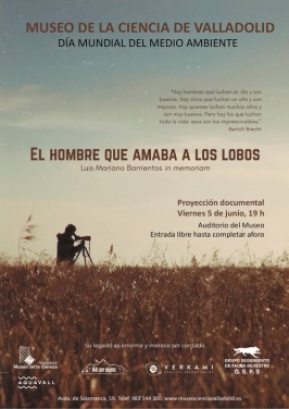 Proyección "El hombre que amaba a los lobos"