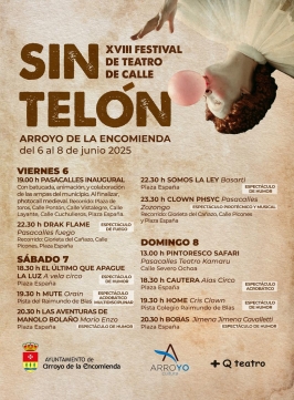XVIII Certamen de Teatro de Calle "Sin Telón"