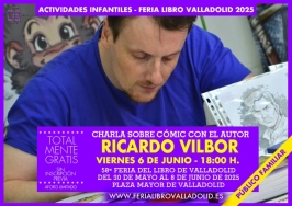 Charla sobre cómic con Ricardo Vilbor