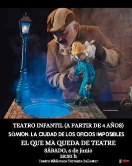 El que ma queda de Teatre presenta “Sómion, la ciudad de los oficios imposibles"