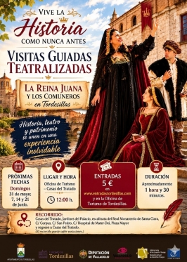 "Visitas guiadas teatralizadas" en Tordesillas