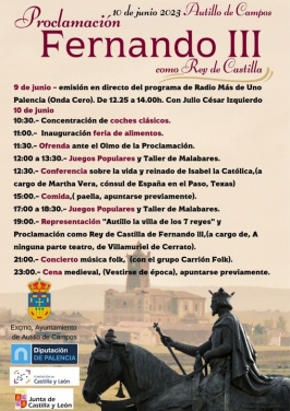 Proclamación Fernando III como Rey de Castilla en Autillo de Campos