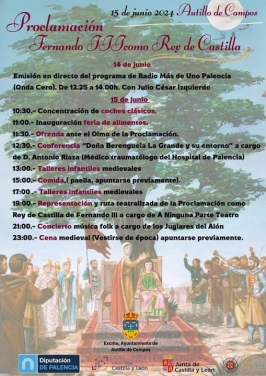 Proclamación Fernando III como Rey de Castilla en Autillo de Campos