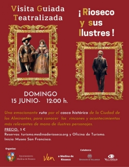 Visitas teatralizadas en Medina de Rioseco