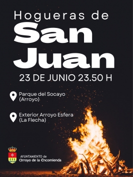 Hogueras de San Juan en Arroyo de la Encomienda