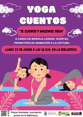 Yoga cuentos en Medina del Campo
