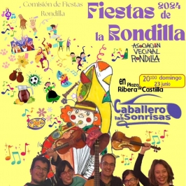 "Caballero y las sonrisas” en las Fiestas dela Rondilla