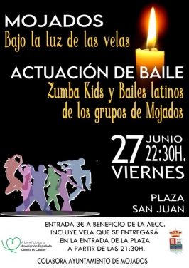 Actuación de baile en Mojados