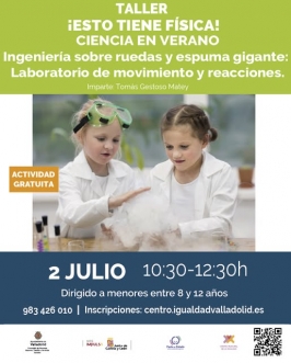 Taller "¡Esto tiene física!" en el Centro Municipal de Igualdad