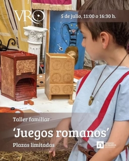 Taller familiar "Juegos Romanos"