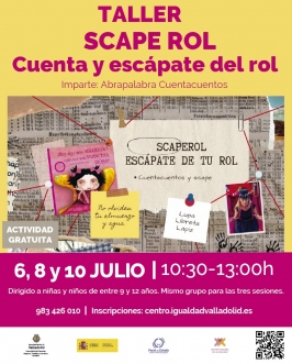Taller "Scape rol" en el Centro Municipal de Igualdad