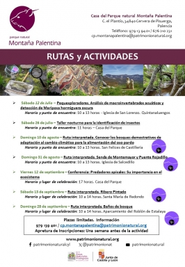 "Rutas y actividades" en Cervera de Pisuerga