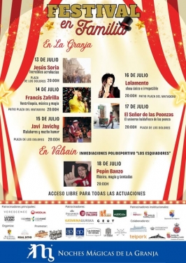 Festival en Familia en La Granja de San Ildefonso
