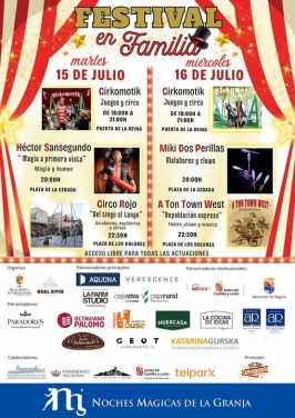 Festival en Familia en La Granja de San Ildefonso