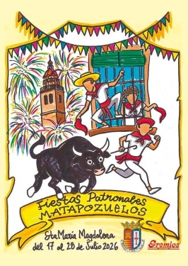 Fiestas Patronales de Santa María Magdalena 2026 en Matapozuelos 