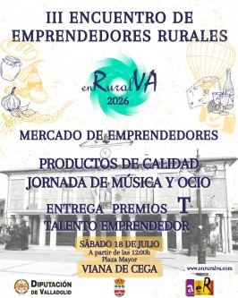 Encuentro de Emprendedores Rurales en Viana de Cega 