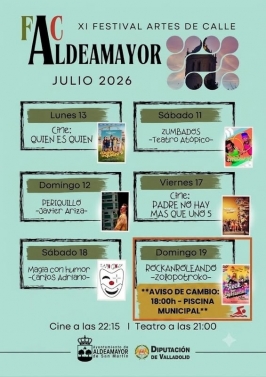 XI Festival de Artes de Calle en Aldeamayor de San Martín