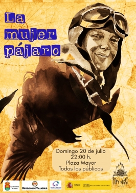 "La mujer pájaro" en Rueda