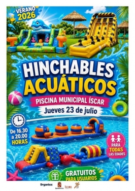 Hinchables acuáticos en Íscar