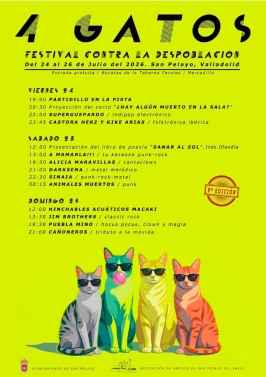 Festival 4 Gatos en San Pelayo