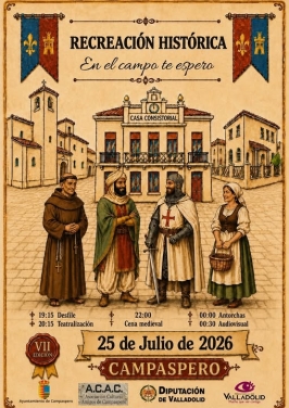 Recreación Histórica y Mercado Medieval en Campaspero 