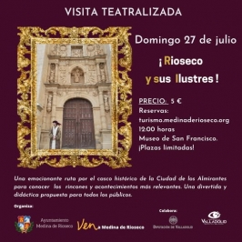 Visitas teatralizadas en Medina de Rioseco