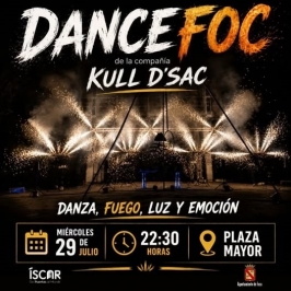 Kull D´Sac presenta "DanceFoc" en Íscar