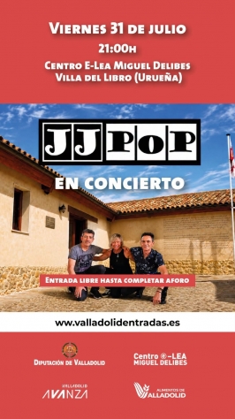 Concierto "JJPop" en Urueña