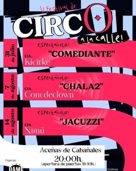 Festival de Circo en Aceñas de Cabañales