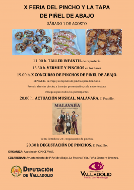Feria del Pincho y la Tapa en Piñel de Abajo