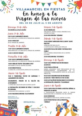 Fiestas en Honor a La Virgen de las Nieves en Villamarciel