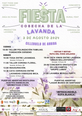 Fiesta Cosecha de la Lavanda en Cilleruelo de Arriba