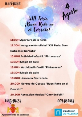 XIII Feria ¡Buen Rato en el Cerrato!