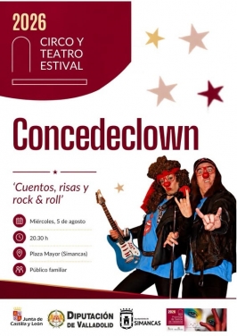 Concedeclown presenta "Cuentos, risas y rock n´roll"