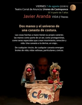 Javier Aranda presenta "Vida" en Urones de Castroponce