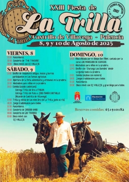 XXIII Fiesta de la Trilla en Castrillo de Villavega